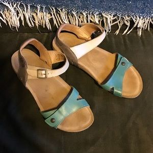 Taos leather sandals 38